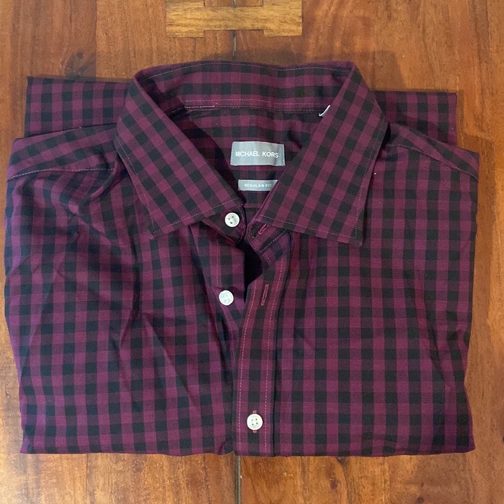 Michael Kors Mens Dress Shirt